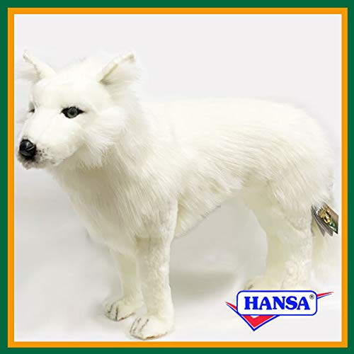 HANSA オオカミぬいぐるみ 楽天市場】HANSA ハンサ ぬいぐるみ7316 ホッキョクオオカミ 狼